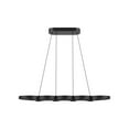 thumbnail image 1 of LP90838-BK-Kuzco Lighting-Maestro - 35W LED Linear Pendant-2 Inches Tall and 9.5 Inches Wide-Black Finish, 1 of 7