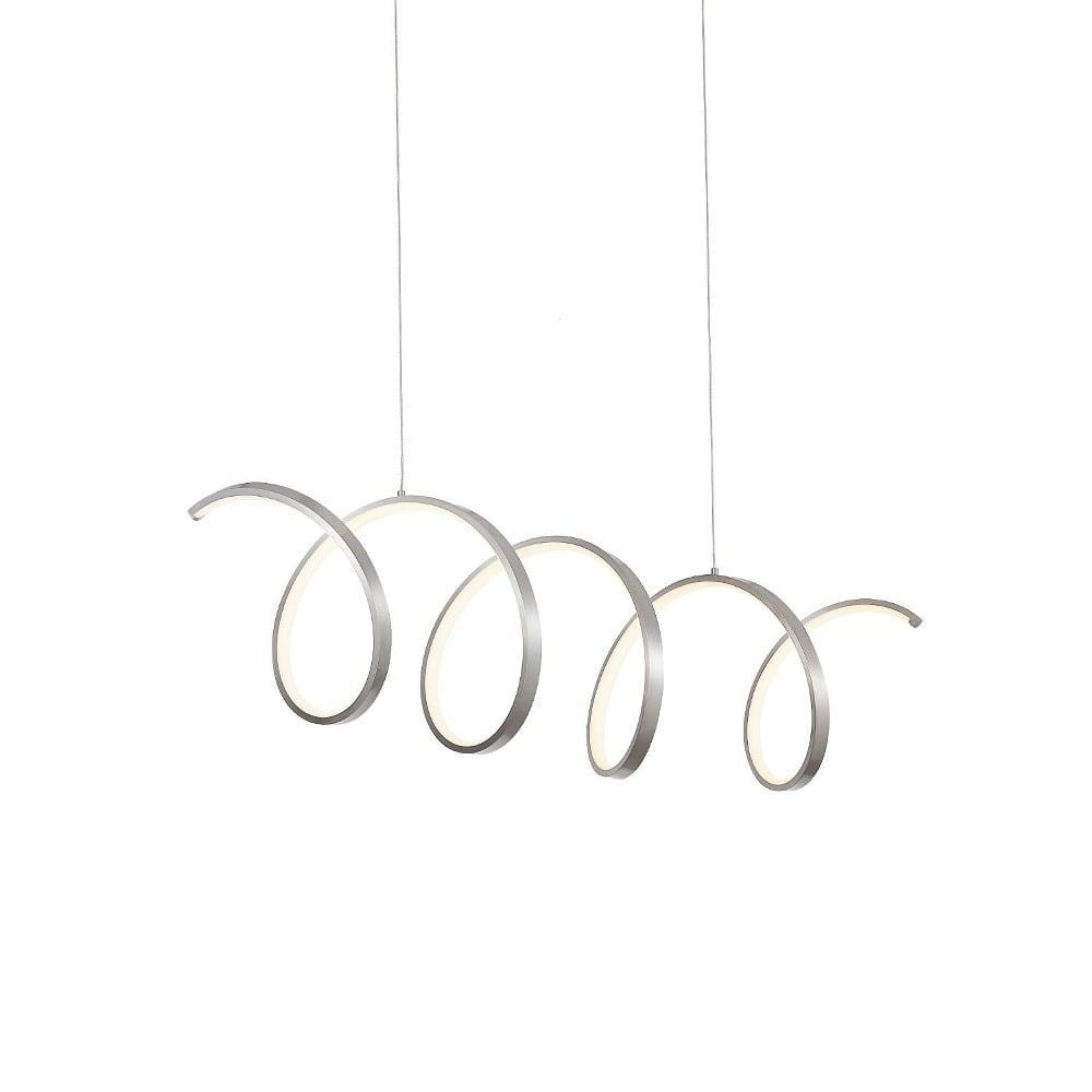 Synergy 41.75" Antique Silver LED Linear Indoor/Outdoor Pendant