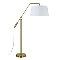 Renwil Claire Floor Lamp - Brass