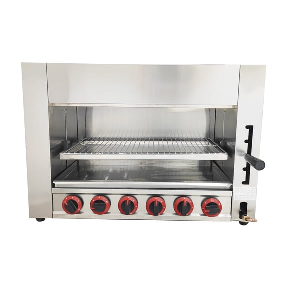 LPG Commercial Cheese Melter Machine Countertop Salamander Broiler for Melt Cheese Toast Sandwiches