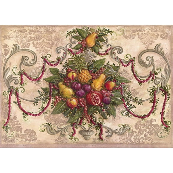 LPG Greetings Royal Orchard Holiday Christmas Card (1 card/1 envelope)