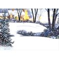 thumbnail image 1 of LPG Greetings Snow Covered Course Holiday Card, 1 of 2