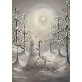 Santa Making A Snowman Box Of 18 LPG Greetings Christmas Cards