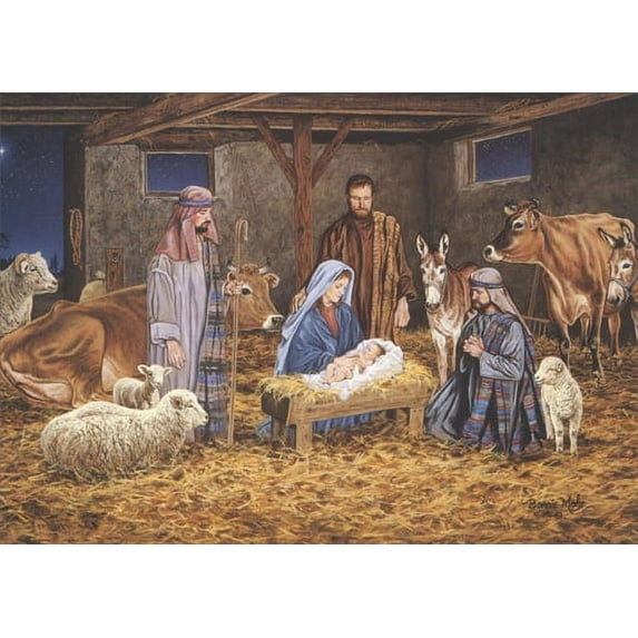 LPG Greetings The Greatest Gift of All Religious Christmas Card (1 card/1 envelope)