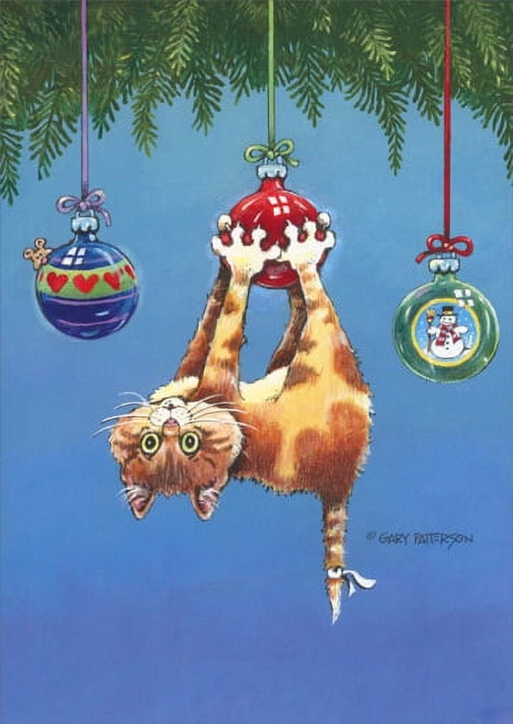 LPG Greetings What Now Cat Box of 18 Funny / Humorous Christmas Cards