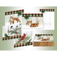 thumbnail image 1 of LPG Greetings Woodland Lodge by Danielle Murray : Deer, Fox, Cardinal, Chickadee : 20 Assorted Christmas Cards in Keepsake Box, 1 of 10