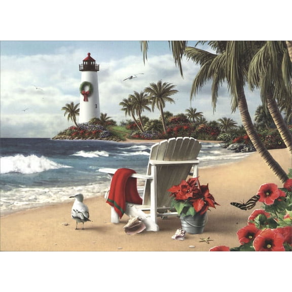 LPG Greetings You Can Dream Alan Giana Western Christmas Card (1 card/1 envelope)