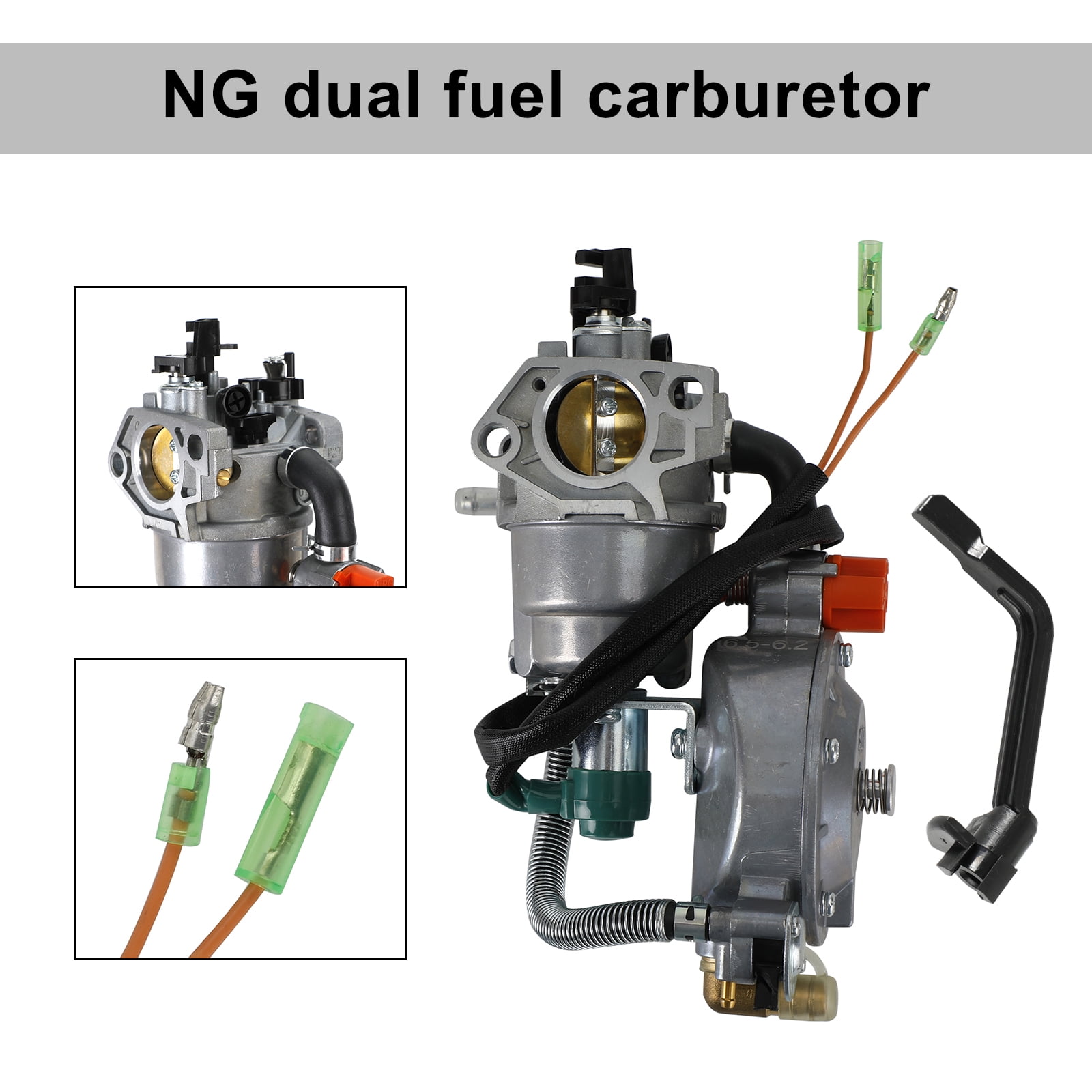 LPG NG Dual Fuel Carburetor For Harbor Freight Predator 6500 5500 8250