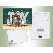 LPG PERFORMING ARTS BOXED CHRISTMAS CARDS Set of 12 hand embellished cards/12 full color coordinating envelopes. 65107