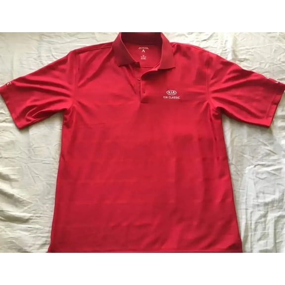 LPGA Kia Classic Golf red Antigua shirt BRAND NEW