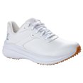 LPGA Women's Spikeless Golf Shoe, White, Lace Up Style