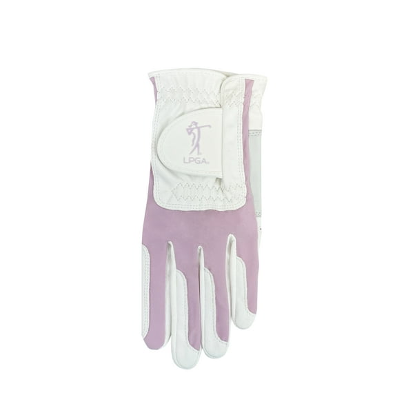 LPGA Womens Lavender Left Hand Golf Glove for Right-Handed Golfers