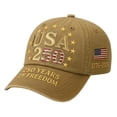 thumbnail image 1 of LPKRT 250Th Anniversary Baseball Cap Embroidered Upf 50+ Breathable Sun Hat Trendy Adjustable Dad Hats Khaki, 1 of 2