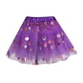 thumbnail image 1 of LPKRT Girls Sequin Ballet Tutu Skirt - Layered Heart Sparkle Dance Dress, Princess Tutu for Kids 2-8 Years(Purple-One Size), 1 of 2