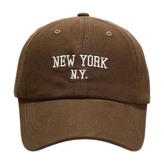 LPKRT Unisex Baseball Cap Fashion Embroidered Dad Hat Adjustable Strap Streetwear Sun Hat Coffee M