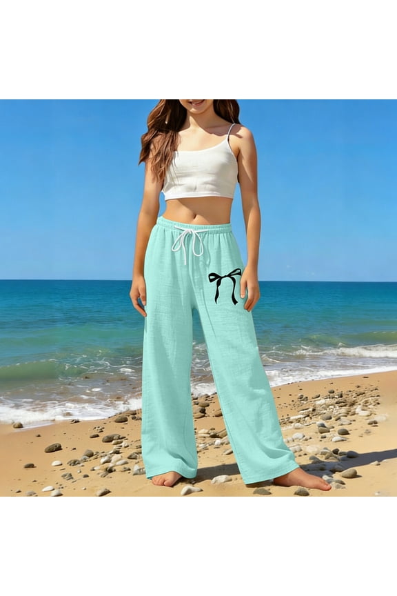 Unisex Kids Casual Pants Full Length Straight Leg Trousers Elastic Waist Comfort Bottoms Pants Classic Everyday Kids Slacks Pants For Kids,6-7 Years