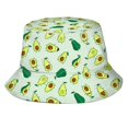 thumbnail image 1 of LPKRT Unisex Printed Bucket Hat Lightweight Breathable Sun Cap Packable Sun Protaection Outdoor Hat Green, 1 of 3