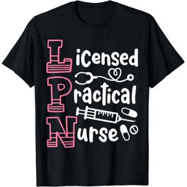 LPN in progress loading Future LPN Nurse Nursing Student T-Shirt