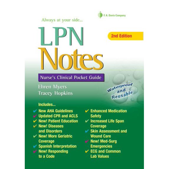 Pre-Owned LPN Notes Paperback