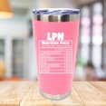 thumbnail image 1 of LPN Nurse Gifts for Women Men 20 oz Nurse Tumbler Cup, Nurse Practitioner Gifts, Nurses Week Gifts, Christmas Gifts for School Nurse, Nurse Appreciation Gifts Coffee Cup - Pink, 1 of 3