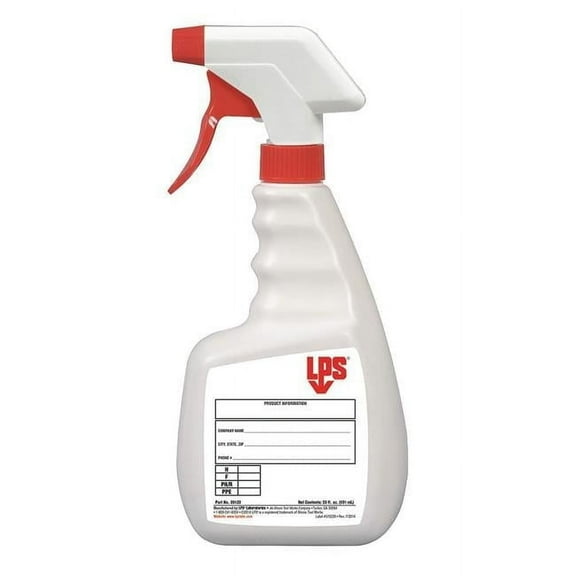 LPS 20 oz Empty Trigger Bottle - Opaque & Blue - Pack of 12