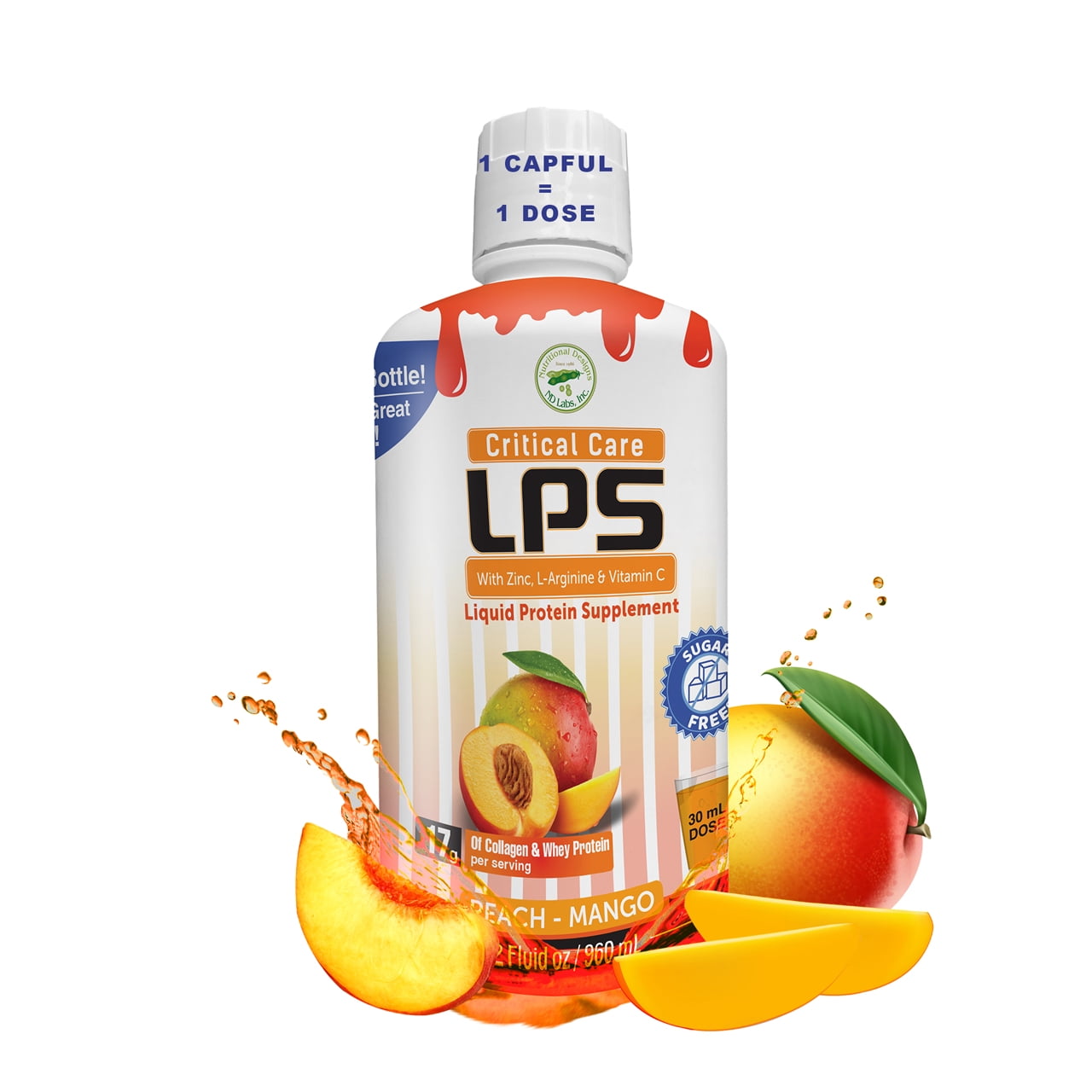 LPS Critical Care Liquid Protein Supplement by Nutritional Designs
