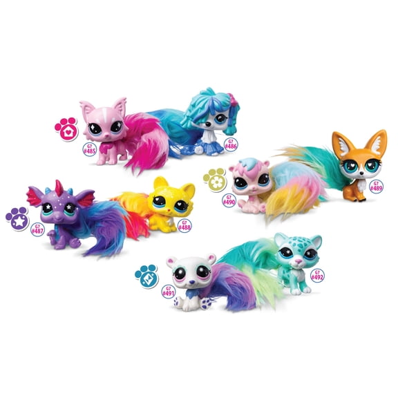 Littlest Pet Shop Twisted Tails Pet Pairs Series 6 Collectible Toy for Kids Ages 4 and Up