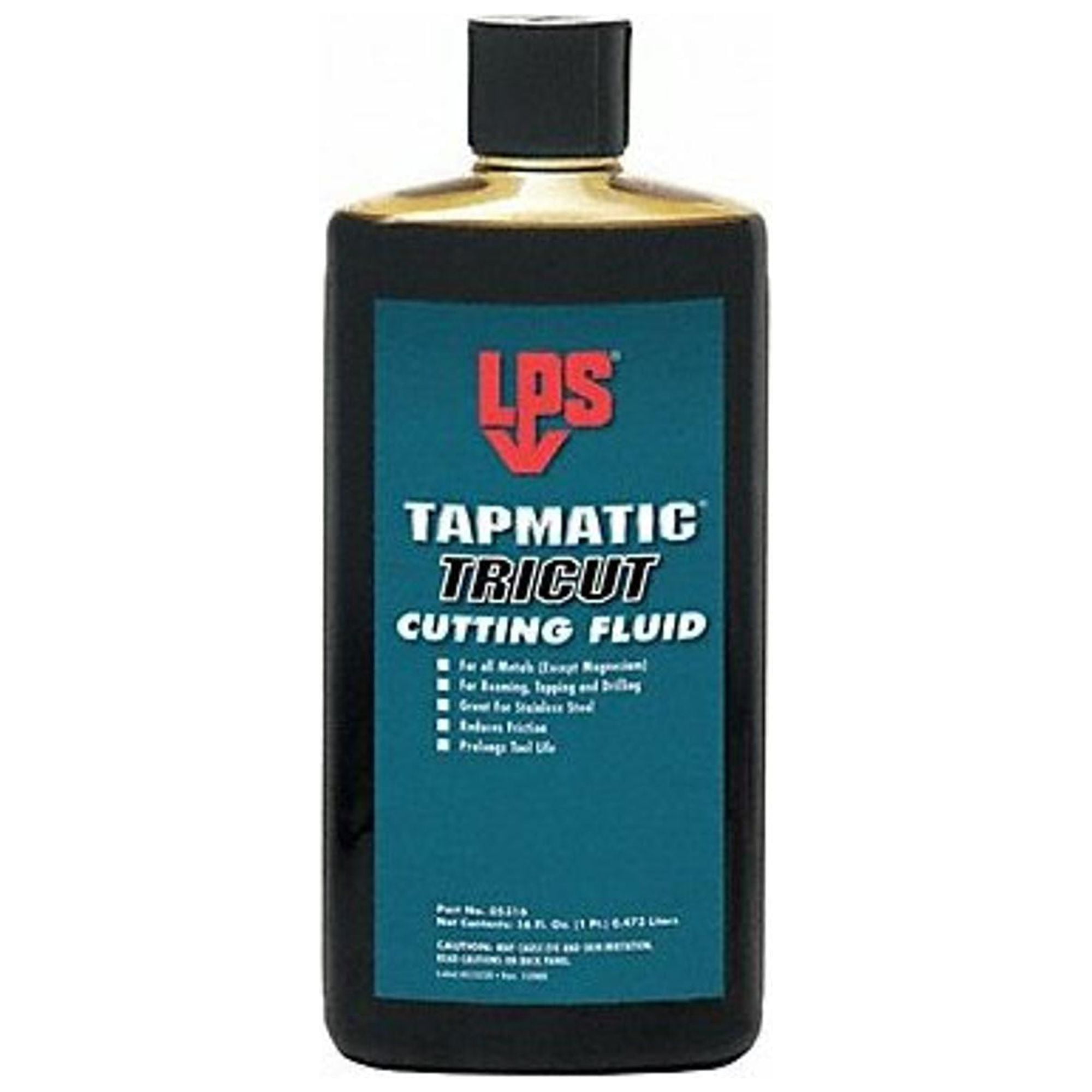 LPS Tapmatic TriCut Cutting Fluids, 16 oz, Bottle