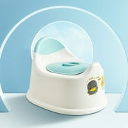 LPSSTORE Training Toilet Chair Cute Toilet Seat for Kids Lightweight Spill Proof Easy Cleaning Potty Toilet Size Potty Chair for Kids 18 Months & Above