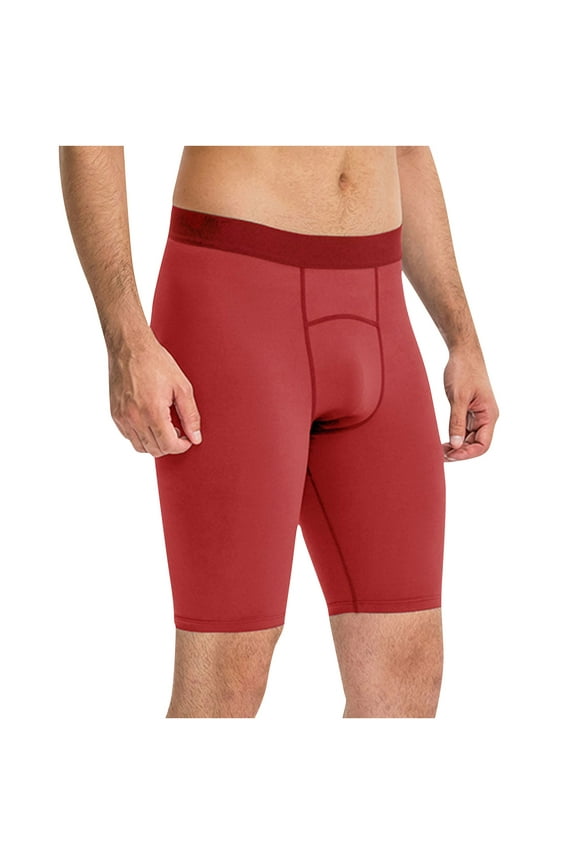 Men's Swim Jammers Competitive Athletic Swim Team Suit Training Endurance Racing Quick Dry Swimming Shorts