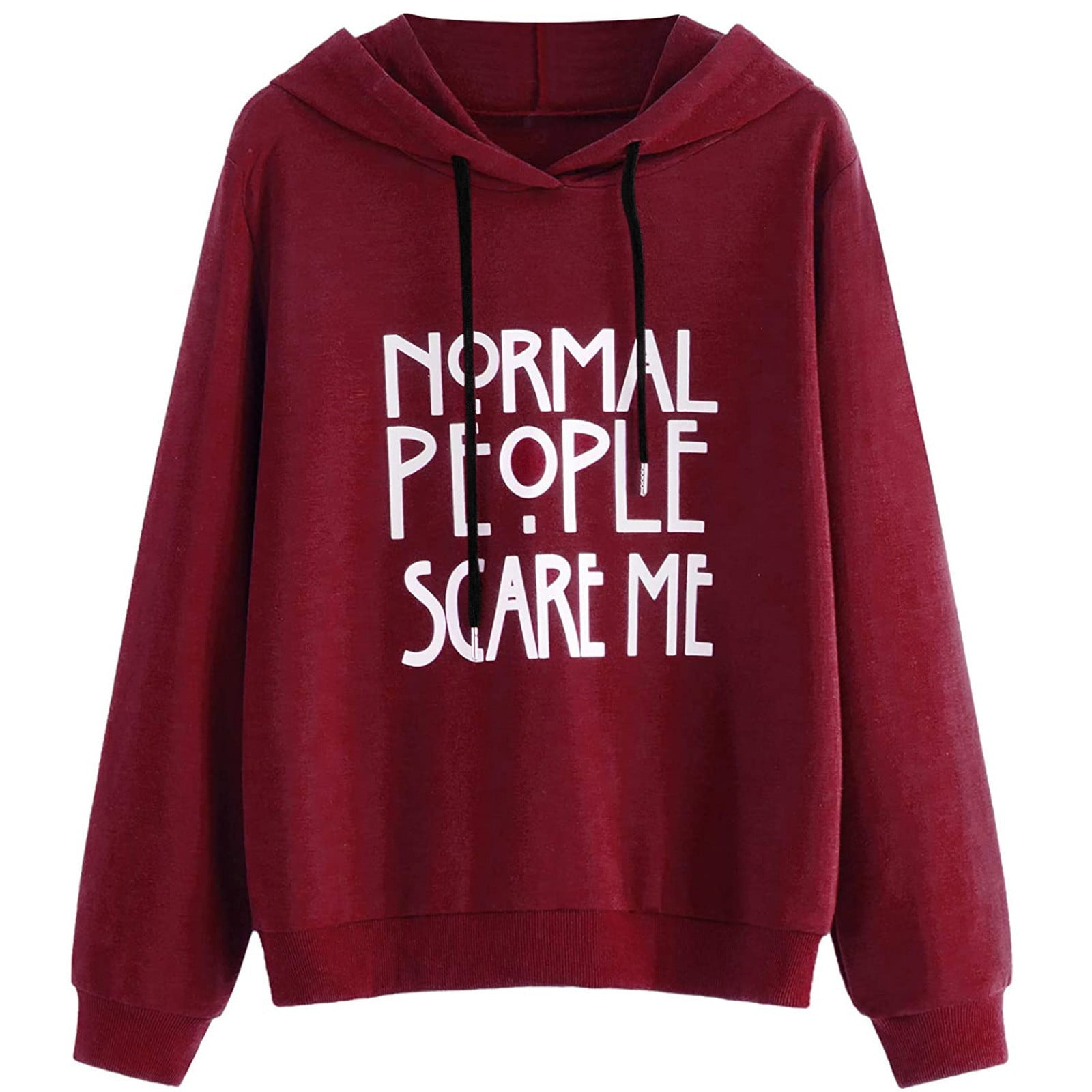 LQCMBYF Camo Hoodie Winter Sweatshirt Women's Sleeved Pullover