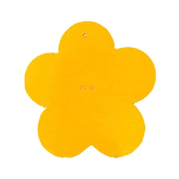 LQCrafK 10-Pack Fruit Fly Trap Yellow Flower-Shaped Sticky Traps Non-Toxic & Odorless Indoor/Outdoor Use Plant Protection