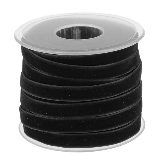 LQCrafK 20 Yards Velvet Ribbon Spool Available in Many Colors 10mm/0.4inch Wide - Red
