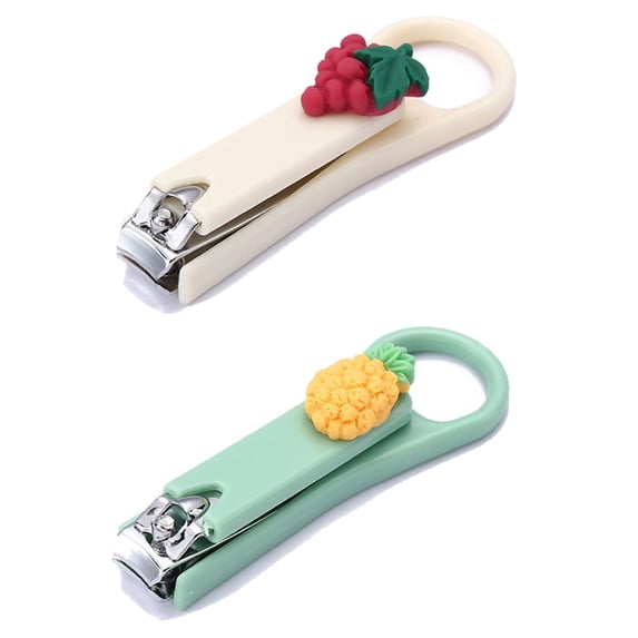 LQCrafK 2Pcs Fingernail Clipper,Very Sharp and Cute Nail Clippers,Suitable for Adults and Children
