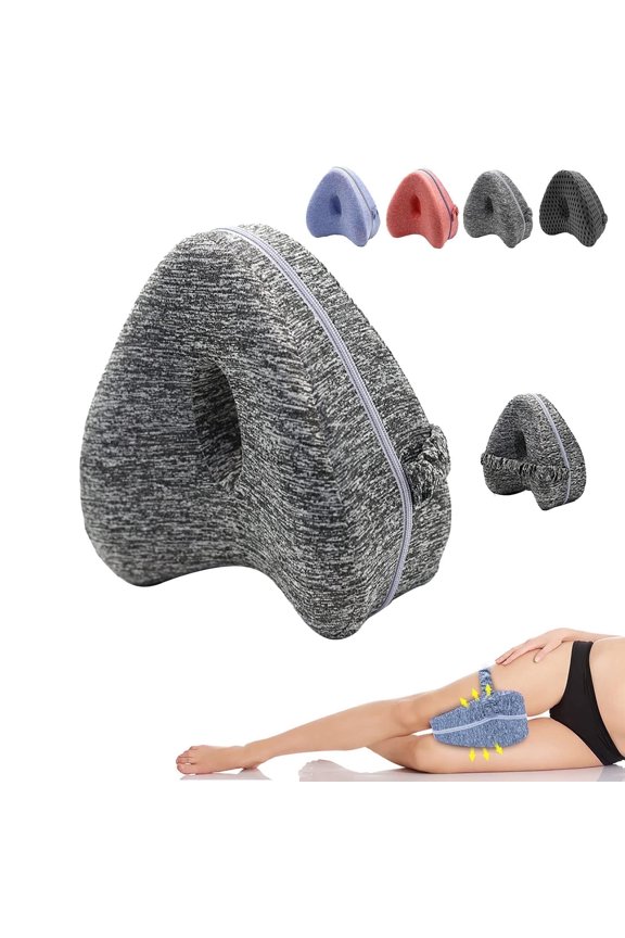 Alignment Pillow - Relieve Hip Pain & Sciatica, Leg Alignment Pillow, Smooth Spine Improved Leg Pillow for Sleeping Side Sleeper