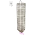 thumbnail image 1 of LQCrafK Bag Holder, Reusable Grocery Bag Holder for Bags, Strong Bag Storage Dispenser with Hanging Loop, Wall Mount Bag Dispenser for Home Kitchen Cabinet, 1 Pack, 22in x 8.3in, 1 of 5