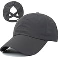 thumbnail image 1 of LQCrafK Criss Cross Ponytail Hat High Mesh Womens Baseball Cap Hat Ponytail Hat for Women, 1 of 7