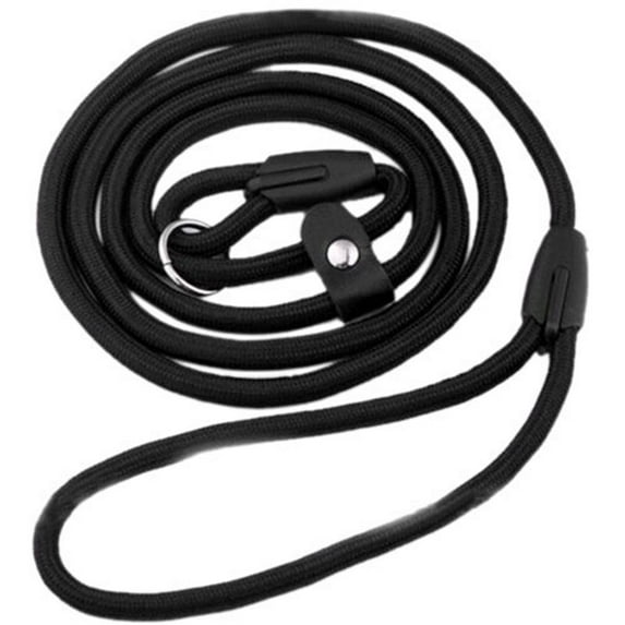 LQCrafK Durable Slip Lead Dog Leash, Pet Dog Nylon Rope Training Leash Slip Lead Strap Adjustable Traction Collar for Large, Medium & Small Dogs