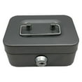 thumbnail image 1 of LQCrafK Durable Sturdy Handles Lockable Security with Coin Slot Money Box Cash Box Coin Saving Box Coin Bank, 1 of 8