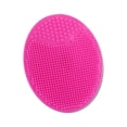 thumbnail image 1 of LQCrafK Face Scrubber Soft Silicone Facial Cleansing Brush Pore Blackhead Removing Exfoliating Scrub for All Kinds of Skin Deep, Blue, 1 of 5