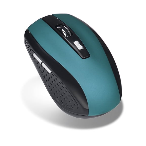 LQCrafK Full Size Wireless Mouse for Large Sized Hands, Silent Clicks, Bluetooth, Multi-Device Compatibility