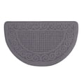 thumbnail image 1 of LQCrafK Half Round Non-Slip Kitchen Bathroom Toilet Doormat,Kitchen Mats, Half Moon Round Kitchen Rugs Carpet,Anti Skid Absorbent Floor Rug Mat for Kitchen Doorway Floors Accessories, 1 of 6