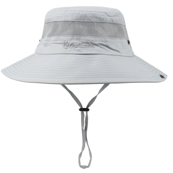 LQCrafK MAN Men Sun Hat Sun Protection Wide Brim Bucket Hat Waterproof Foldable Boonie Hat