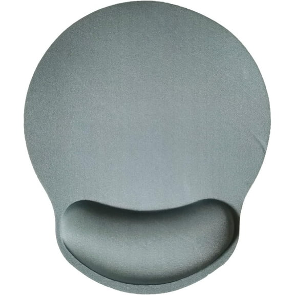 LQCrafK Mouse Pad with Wrist Support, Ergonomic Mouse Pad with Memory Foam Wrist Rest Cushion, Non-Slip Rubber Base Gaming Mice Pad for Home Office Computer Laptop