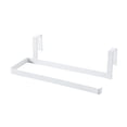 thumbnail image 1 of LQCrafK Paper Towel Hanger Holder Stainless Steel Kitchen Roll Paper Towel Holder Tissue Hanger Organizer Rack for Kitchen Under Cabinet Over Door, 1 of 7