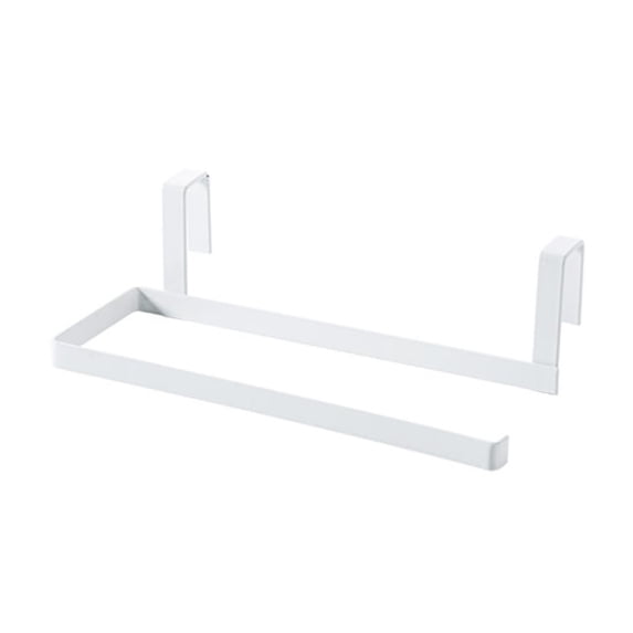 LQCrafK Paper Towel Hanger Holder Stainless Steel Kitchen Roll Paper Towel Holder Tissue Hanger Organizer Rack for Kitchen Under Cabinet Over Door
