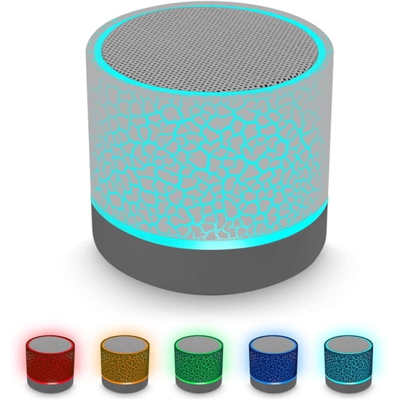 LQCrafK Portable Bluetooth Speaker, White