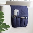 thumbnail image 1 of LQCrafK Sofa Armrest Organizer Non-Slip Arm Chair Bedside Caddy Storage Organizer for Recliner Couch with 5 Pockets for Cell Phone TV Remote Control Magazines, 1 of 6