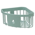 thumbnail image 1 of LQCrafK Suction Corner Shower Caddy Bathroom Shower Shelf Storage Basket Wall Mounted Organizer for Shampoo, Conditioner, Plastic Shower Rack for Kitchen & Bathroom, Drill-Free Removable, 1 of 7
