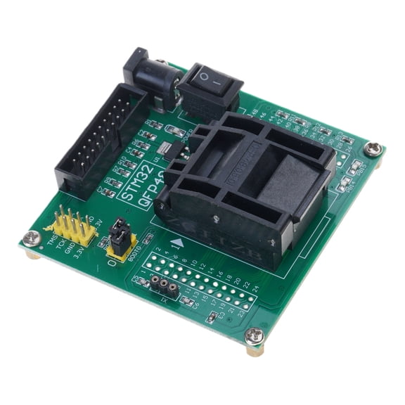 LQFP48/64/100/144 Feet Download Programming and Debugging Station with Structure for Chip Burning